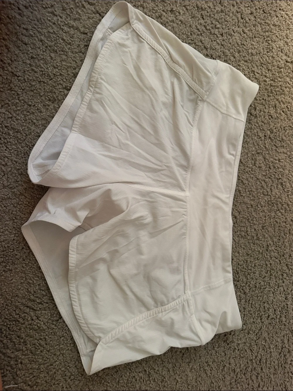 lululemon athletica White Athletic Shorts
